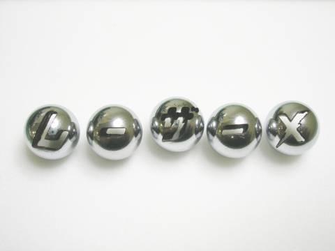 鉄球への抜き文字加工レーザ加工 切断や穴あけ 溶接等の相談なら レーザ加工なび