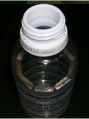ペットボトル内臓物のレーザー溶接（模擬チャンバー溶接）