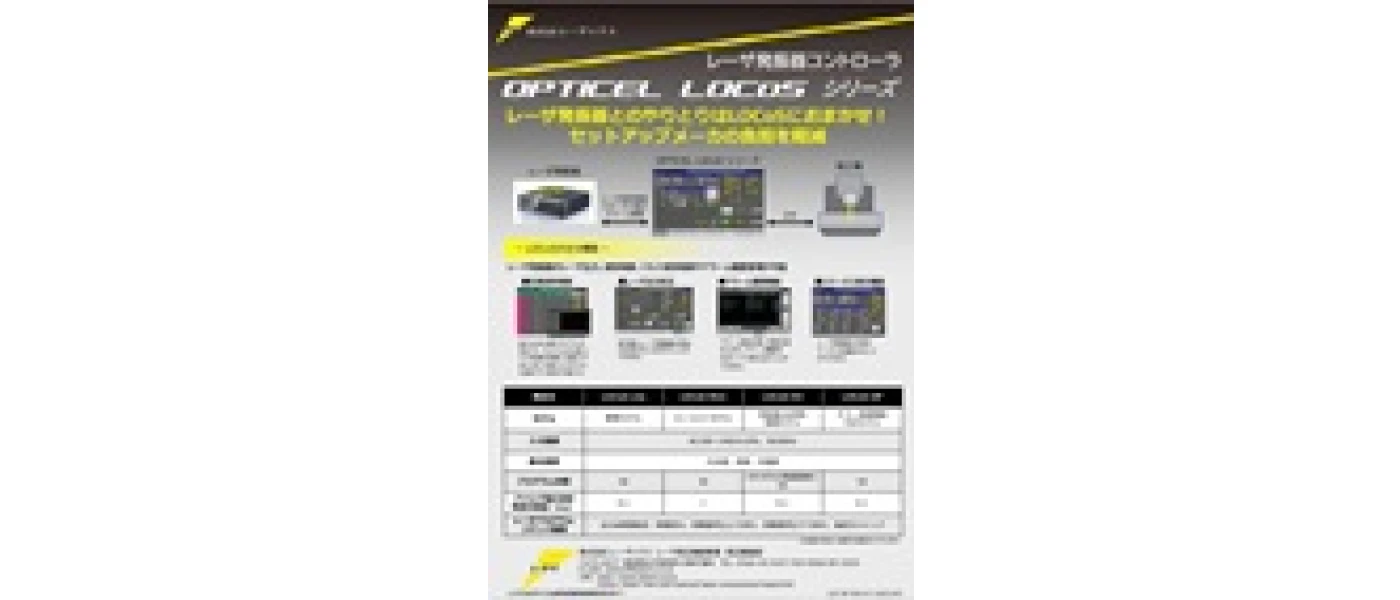 レーザ発振器コントローラOPTICEL LOCoSシリーズ