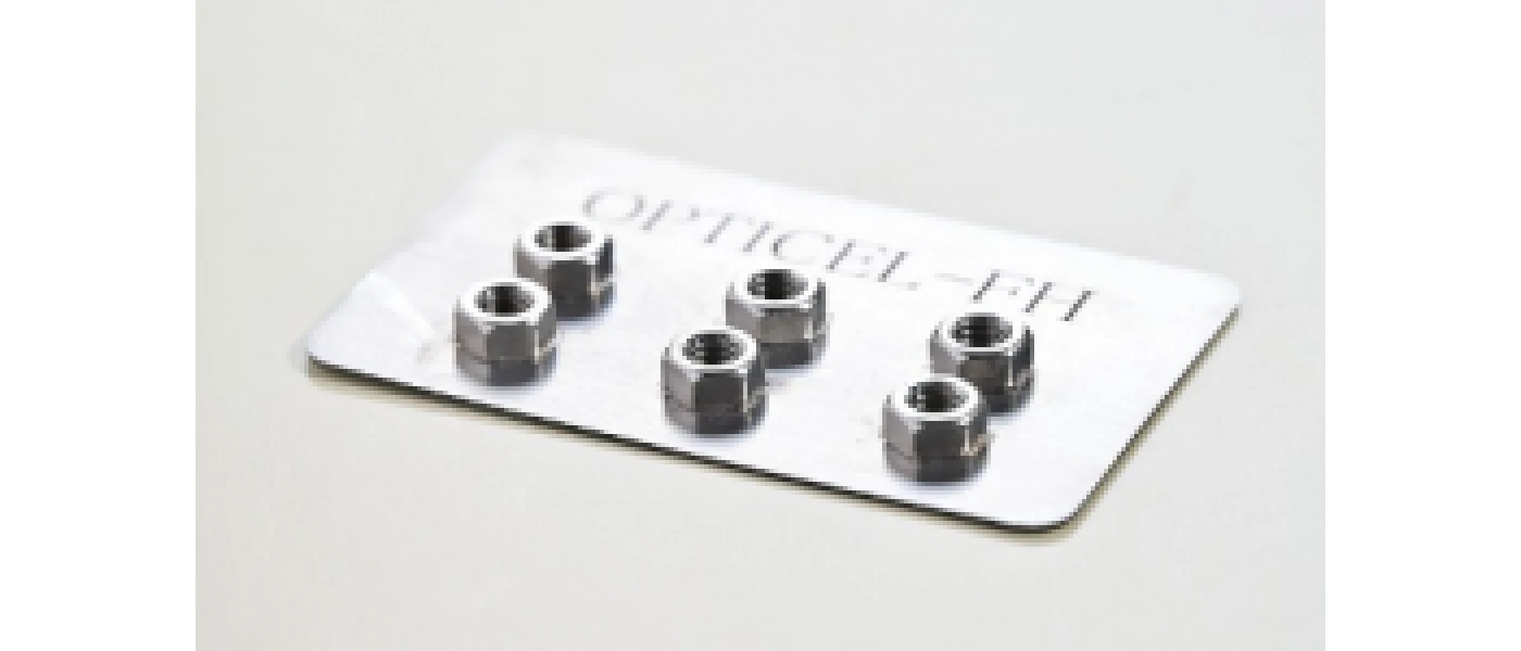 SUS304 t0.8にナット溶接（ナット側）
